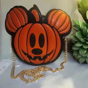 NEW 2024 SKINNY DIP MICKEY HALLOWEEN PUMPKIN PURSE crossbody